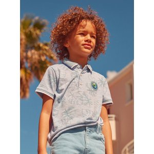 Παιδική Μπλούζα Πόλο για Αγόρια Wild Surf