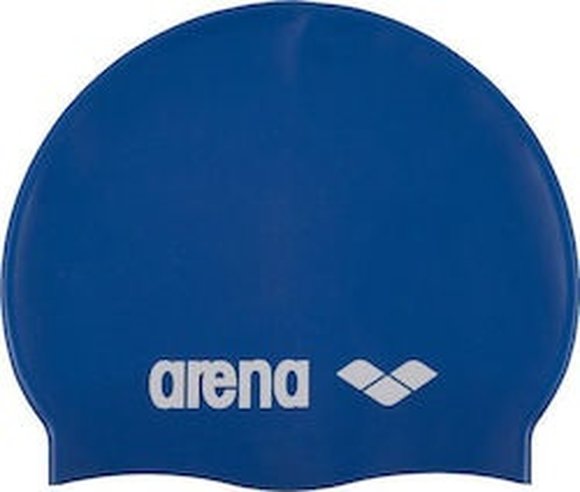 ΣΚΟΥΦΑΚΙ ARENA CLASSIC SILICONE JR – ΜΠΛΕ ΛΕΥΚΟ