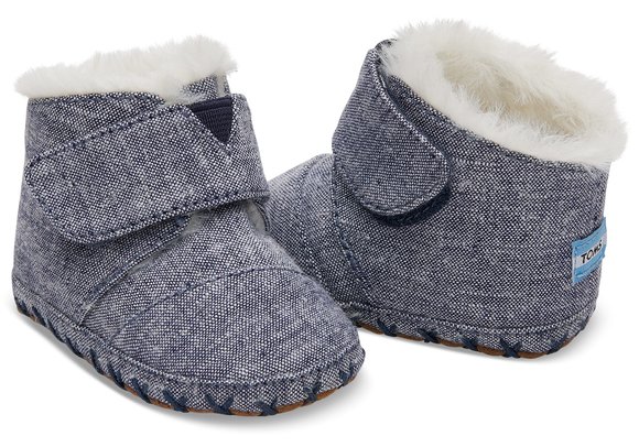 ΒΡΕΦΙΚΑ ΠΑΠΟΥΤΣΙΑ TOMS ΓΙΑ ΑΓΟΡΙΑ – ΜΠΛΕ