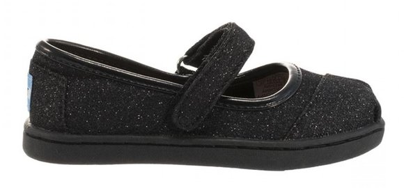 ΠΑΙΔΙΚΑ ΠΑΠΟΥΤΣΙΑ TOMS ΓΙΑ ΚΟΡΙΤΣΙΑ – ΜΑΥΡΟ