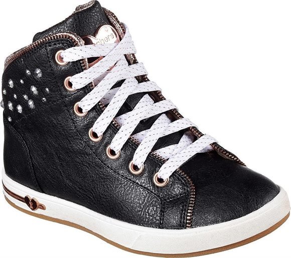 ΠΑΙΔΙΚΑ ΠΑΠΟΥΤΣΙΑ SKECHERS ΓΙΑ ΚΟΡΙΤΣΙΑ – ΜΑΥΡΟ ΚΟΚΚΙΝΟ ΧΡΥΣΟ