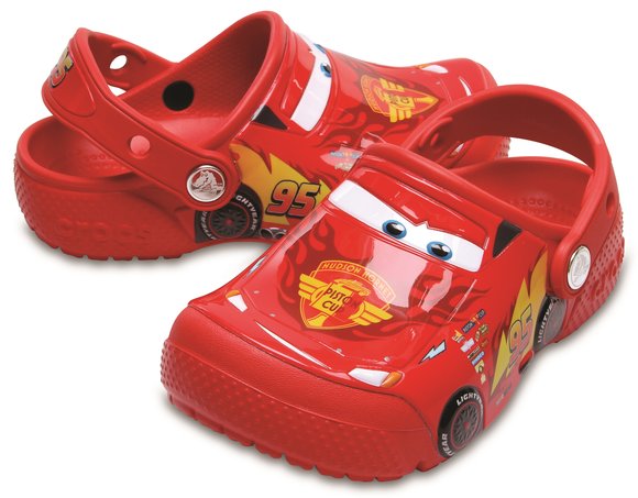 Crocs Crocband Παιδικά Σαμπό Κόκκινα Mc Queen (Μεγέθη 19,5-32)