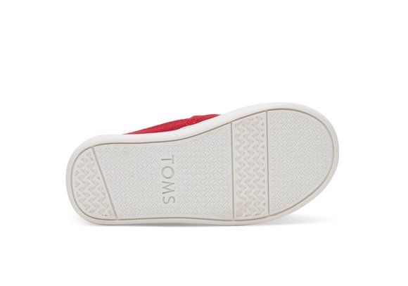 Βρεφικές Εσπαντρίγιες Toms για Αγόρια Red Canvas (Μεγέθη 19,5-28,5)