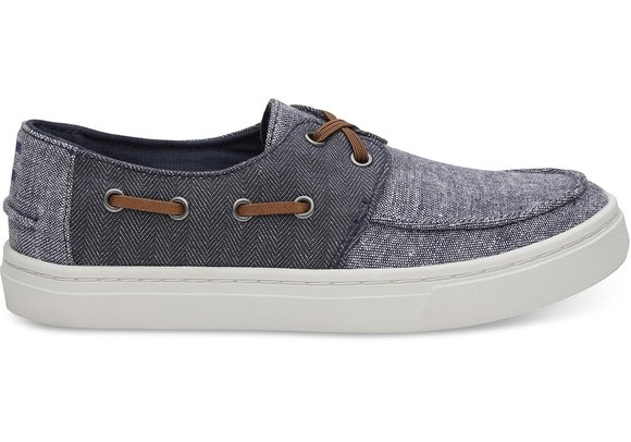 ΠΑΙΔΙΚΑ ΠΑΠΟΥΤΣΙΑ TOMS ΓΙΑ ΑΓΟΡΙΑ – ΜΠΛΕ