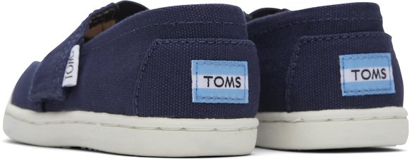 Βρεφικές Εσπαντρίγιες Toms για Αγόρια Navy Canvas (Μεγέθη 17,5-28,5)
