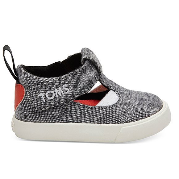 ΒΡΕΦΙΚΑ ΠΑΠΟΥΤΣΙΑ ΑΓΚΑΛΙΑΣ TOMS ΓΙΑ ΚΟΡΙΤΣΙΑ – ΜΑΥΡΟ