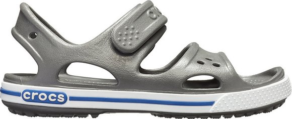 Crocs Crocband Παιδικά Σανδάλια Γκρι – ΜΠΛΕ