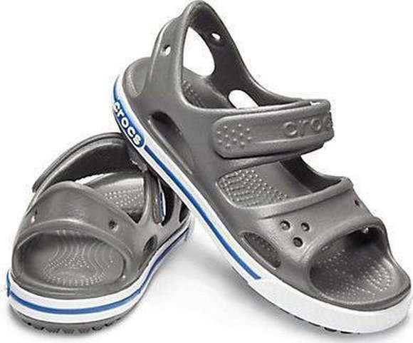 Crocs Crocband Παιδικά Σανδάλια Γκρι