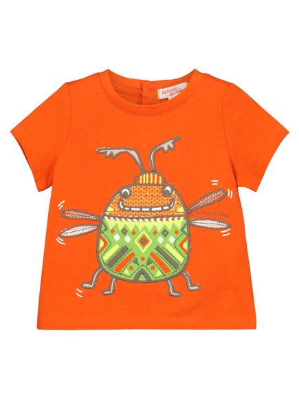 Βρεφική Μπλούζα για Αγόρια Orange Bug
