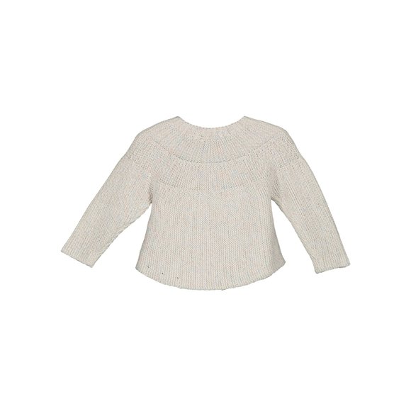 Βρεφική Ζακέτα για Κορίτσια Knit Ecru