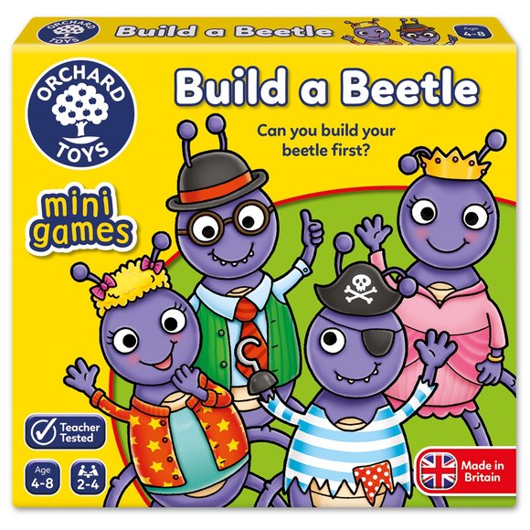 ΠΑΙΔΙΚΟ ΠΑΙΧΝΙΔΙ ORCHARD BUILD A BEETLE – ΠΟΛΥΧΡΩΜΟ