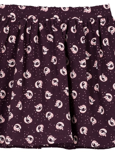 Παιδική Φούστα για Κορίτσια Fox Print