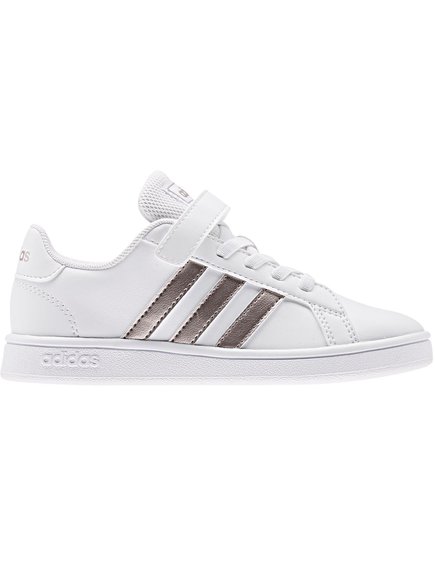 ΠΑΙΔΙΚΑ ΠΑΠΟΥΤΣΙΑ ADIDAS GRAND COURT ΓΙΑ ΚΟΡΙΤΣΙΑ – ΛΕΥΚΟ