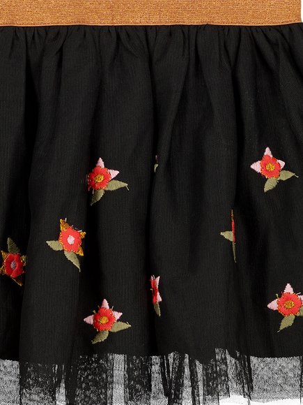 Παιδική Φούστα για Κορίτσια Brown Tulle