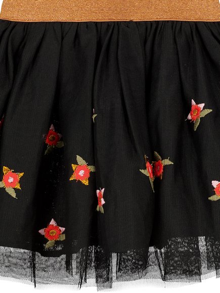 Παιδική Φούστα για Κορίτσια Brown Tulle