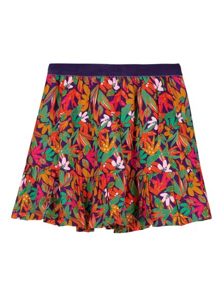 Παιδική Φούστα για Κορίτσια Purple Floral