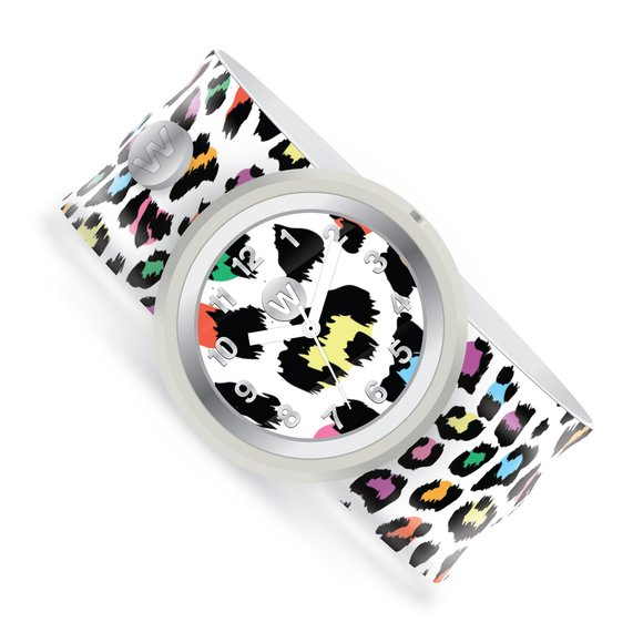 WATCHITUDE Παιδικό Αναλογικό Ρολόι Watchitude για Κορίτσια Leopard Camo - ΠΟΛΥΧΡΩΜΟ
