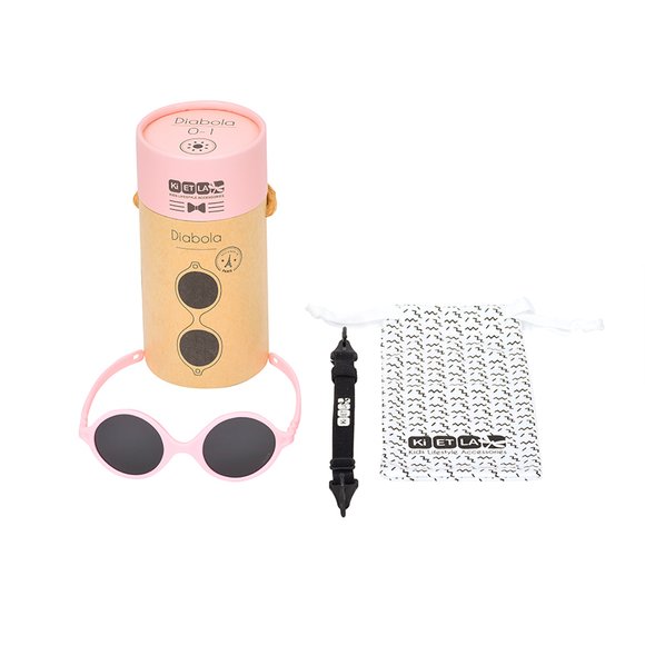 KiETLA Diabola Βρεφικά Γυαλιά Ηλίου Blush Pink 12 μηνών