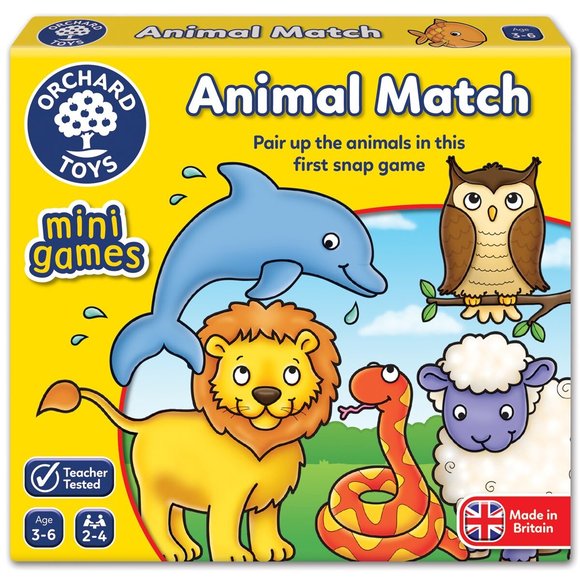 ΠΑΙΔΙΚΟ ΠΑΙΧΝΙΔΙ ORCHARD ANIMAL MATCH – ΠΟΛΥΧΡΩΜΟ