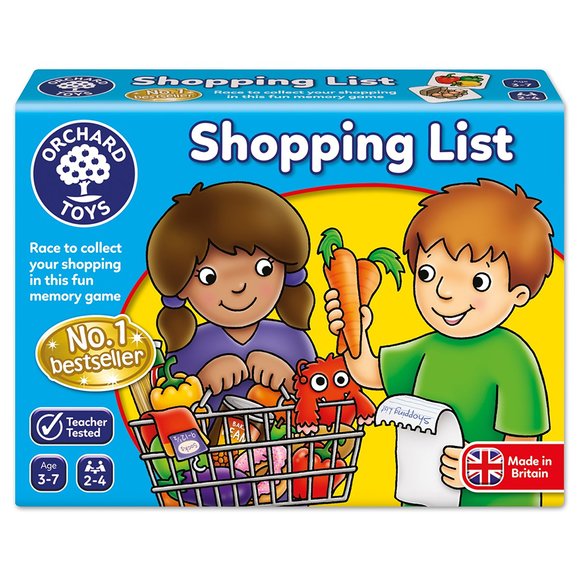 ΠΑΙΔΙΚΟ ΠΑΙΧΝΙΔΙ ORCHARD SHOPPING LIST – ΠΟΛΥΧΡΩΜΟ