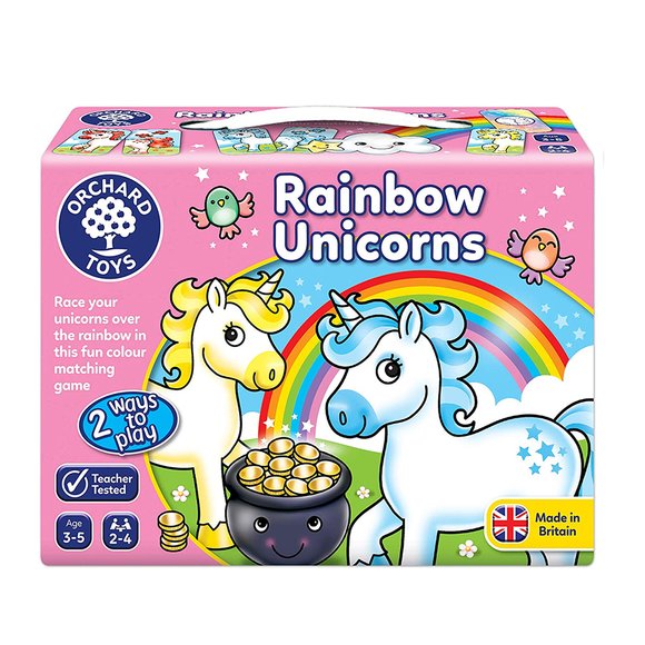 ΠΑΙΔΙΚΟ ΠΑΙΧΝΙΔΙ ORCHARD RAINBOW UNICORNS – ΠΟΛΥΧΡΩΜΟ