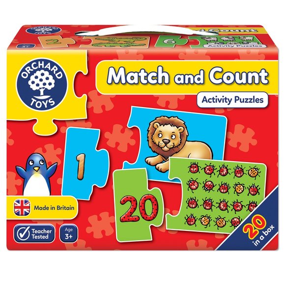 ΠΑΙΔΙΚΟ ΠΑΙΧΝΙΔΙ ORCHARD MATCH & COUNT ΠΑΖΛ – ΠΟΛΥΧΡΩΜΟ