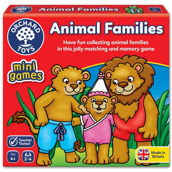 ΠΑΙΔΙΚΟ ΠΑΙΧΝΙΔΙ ORCHARD ANIMAL FAMILIES – ΠΟΛΥΧΡΩΜΟ