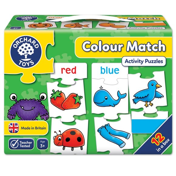 ΠΑΙΔΙΚΟ ΠΑΙΧΝΙΔΙ ORCHARD COLOUR MATCH ΠΑΖΛ – ΠΟΛΥΧΡΩΜΟ