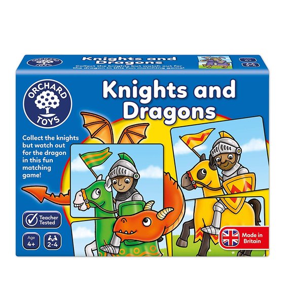 ΠΑΙΔΙΚΟ ΠΑΙΧΝΙΔΙ ORCHARD KNIGHTS & DRAGONS – ΠΟΛΥΧΡΩΜΟ