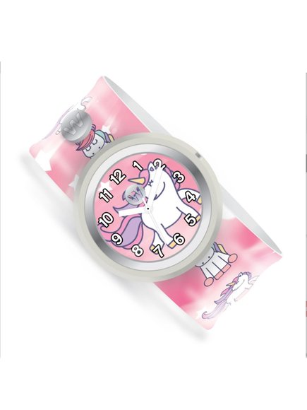 WATCHITUDE ΠΑΙΔΙΚΟ ΡΟΛΟΪ ΧΕΙΡΟΣ WATCHITUDE UNICORN ΓΙΑ ΚΟΡΙΤΣΙΑ - ΠΟΛΥΧΡΩΜΟ