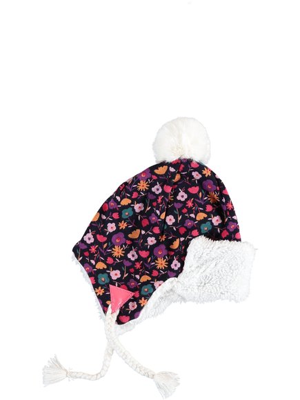 Βρεφικός Σκούφος για Κορίτσια Dark Floral