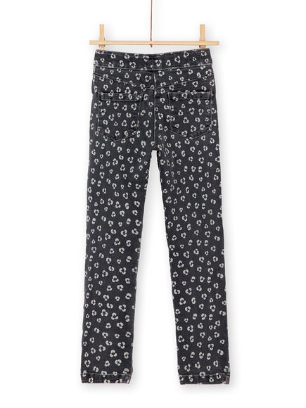 Παιδικό Παντελόνι για Κορίτσια Grey Leopard