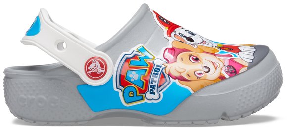 Crocs Crocband Παιδικά Σαμπό Γκρι Paw Patrol