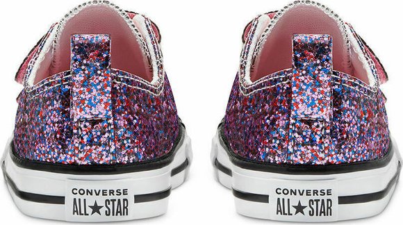 ΒΡΕΦΙΚΑ ΜΩΒ GLITTER ΠΑΠΟΥΤΣΙΑ CONVERSE ΓΙΑ ΚΟΡΙΤΣΙΑ