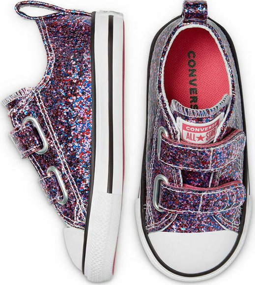 ΒΡΕΦΙΚΑ ΜΩΒ GLITTER ΠΑΠΟΥΤΣΙΑ CONVERSE ΓΙΑ ΚΟΡΙΤΣΙΑ