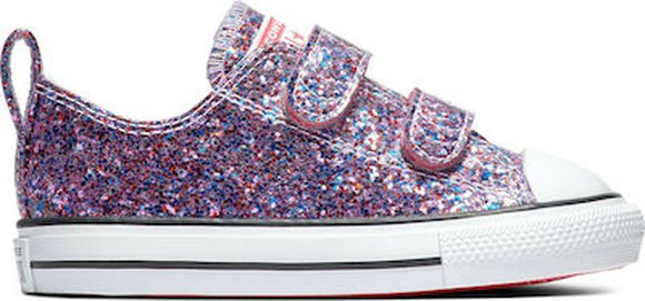 ΒΡΕΦΙΚΑ ΜΩΒ GLITTER ΠΑΠΟΥΤΣΙΑ CONVERSE ΓΙΑ ΚΟΡΙΤΣΙΑ – ΜΩΒ