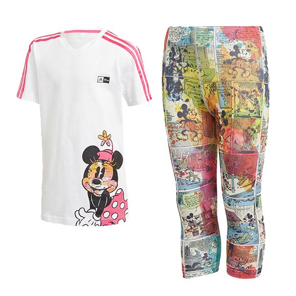 MINNIE MOUSE SUMMER SET ΓΙΑ ΚΟΡΙΤΣΙΑ – ΛΕΥΚΟ