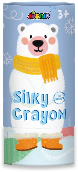 SILKY CRAYONS - POLAR BEAR