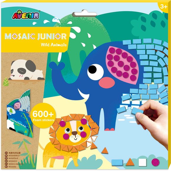 MOSAIC JUNIOR – WILD ANIMALS – ΠΟΛΥΧΡΩΜΟ
