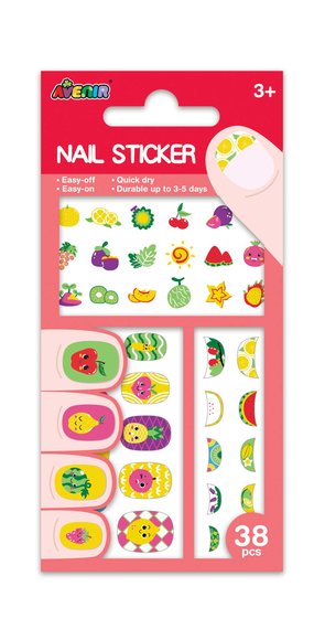 NAIL STICKER-FRUIT 38PCS