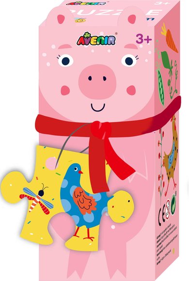PUZZLE-FARM – 28PCS – ΠΟΛΥΧΡΩΜΟ