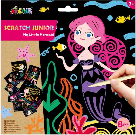 SCRATCH JUNIOR – MERMAID – ΠΟΛΥΧΡΩΜΟ