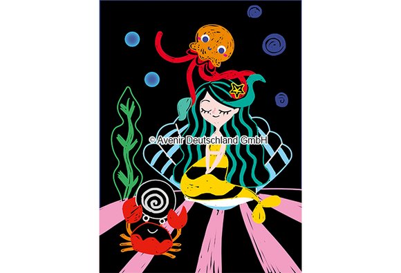 AVENIR Σκράτς Junior - Mermaid