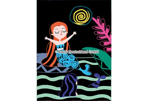 AVENIR Σκράτς Junior - Mermaid