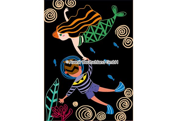 AVENIR Σκράτς Junior - Mermaid