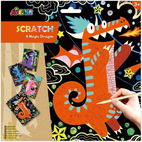 SCRATCH – MAGIC DRAGON – ΠΟΛΥΧΡΩΜΟ