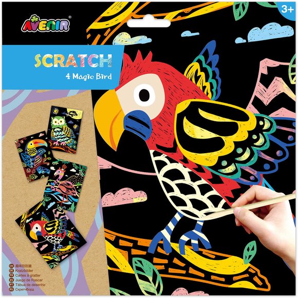 AVENIR Avenir Scratch Magic Bird - ΠΟΛΥΧΡΩΜΟ