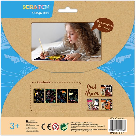 Avenir Scratch Magic Bird - ΠΟΛΥΧΡΩΜΟ φωτογραφία