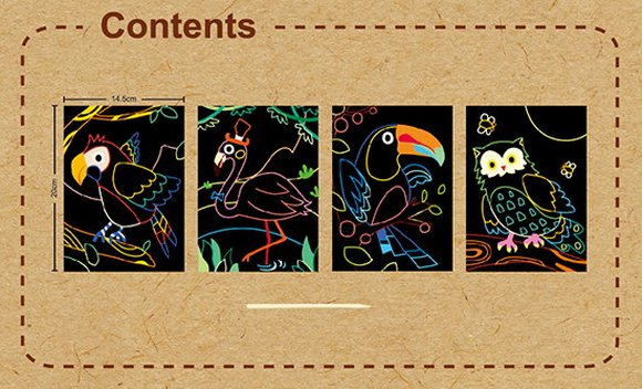 Avenir Scratch Magic Bird