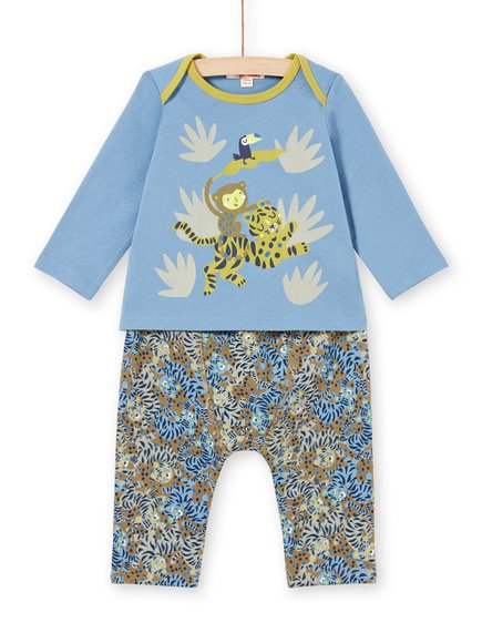 Βρεφικό Σετ για Αγόρια Sky Blue Jungle
